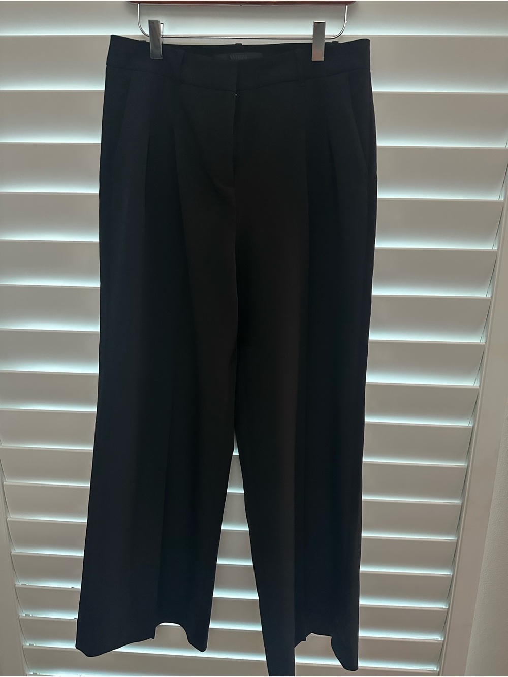 White House Black Market Women’s Black Wide-leg Pants